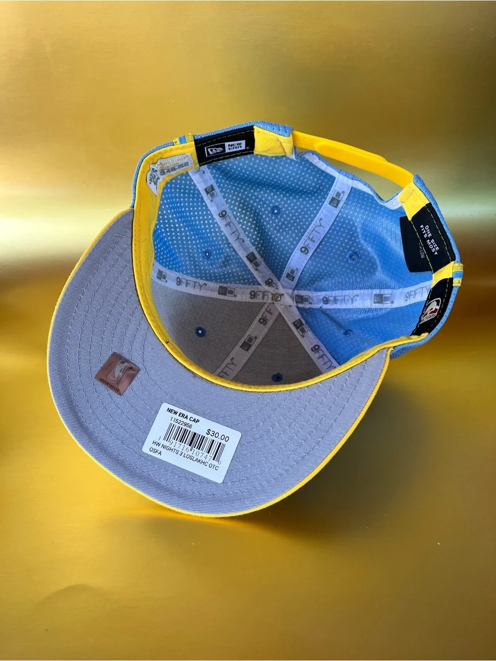 New Era MPLS Lakers Rare Road Uniform HWC 9FIFTY Snapback Hat - Picture 6 of 8